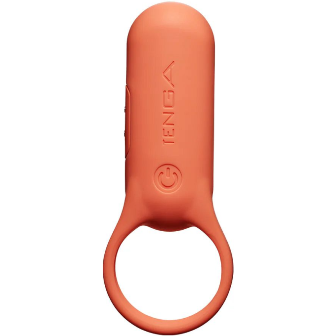 Эрекционное кольцо TENGA PAIRING++ с усиленной вибрацией, коралл VRP-104