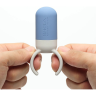 Эрекционное кольцо TENGA SVR ONE GRAY с вибрацией VRO-002