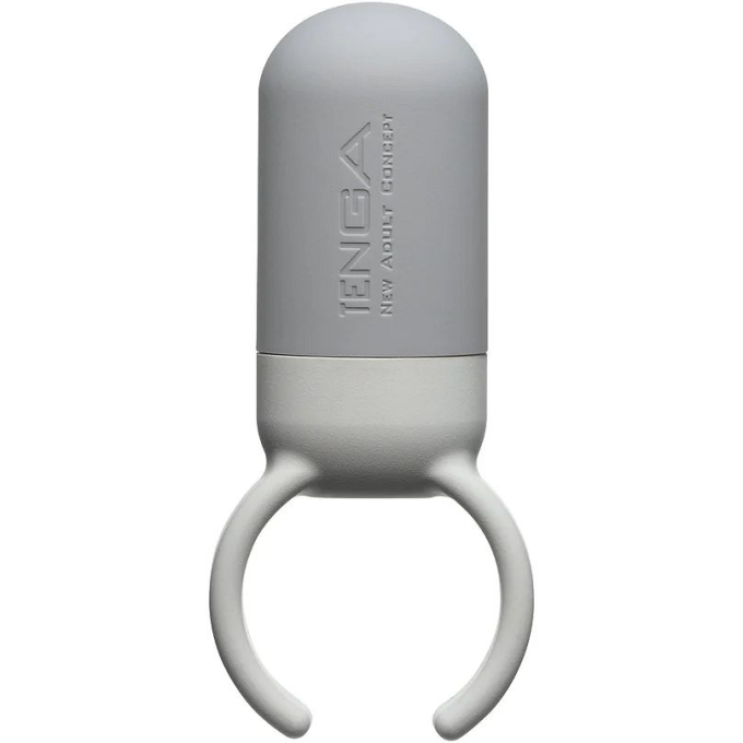 Эрекционное кольцо TENGA SVR ONE GRAY с вибрацией VRO-002